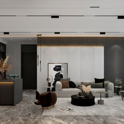 现代、极简风格