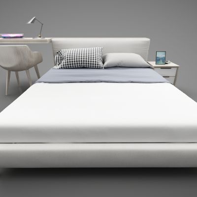 现代风格双人床