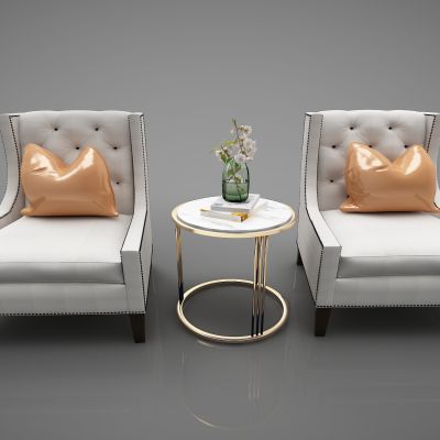 现代风格单人沙发