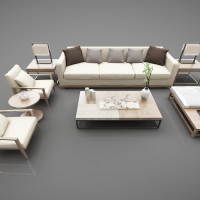 现代风格沙发组合