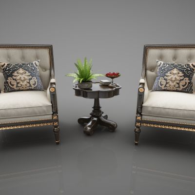 现代风格单人沙发