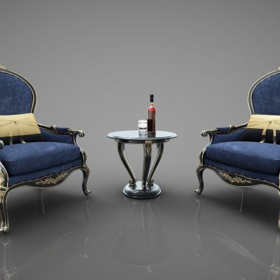 现代风格单人沙发