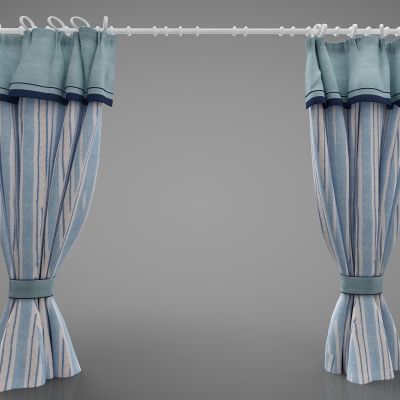 现代风格窗帘