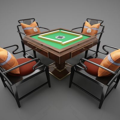 现代风格麻将桌