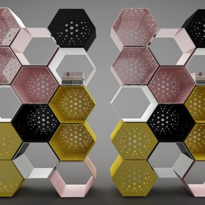 现代风格装饰柜