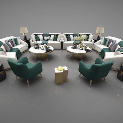 现代风格沙发组合