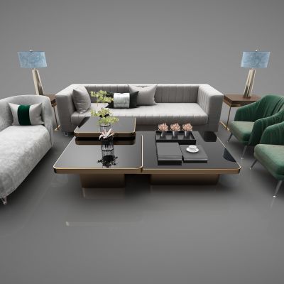 现代风格沙发组合