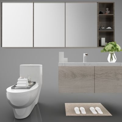 现代风格洗手台