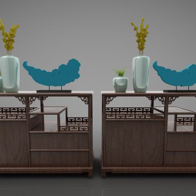 新中式风格装饰柜