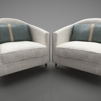 现代风格单人沙发