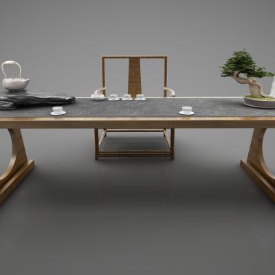 新中式风格书桌