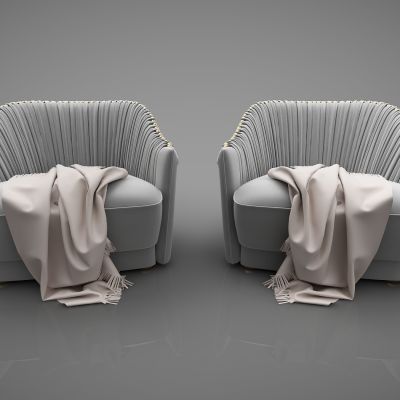 现代风格单人沙发