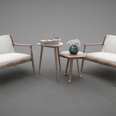 现代风格单人沙发