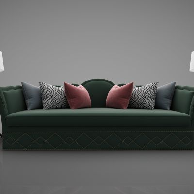 现代风格多人沙发