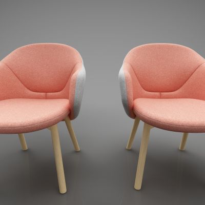 现代风格单人沙发