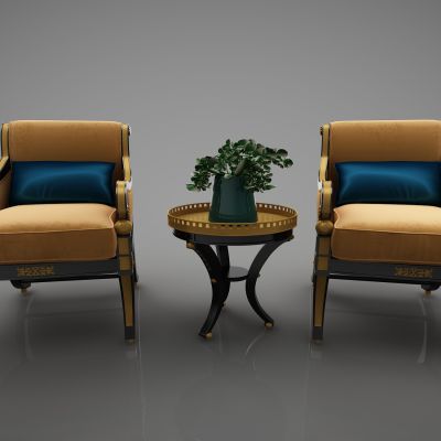 现代风格单人沙发