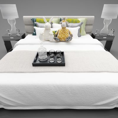 蓄势待发双人床