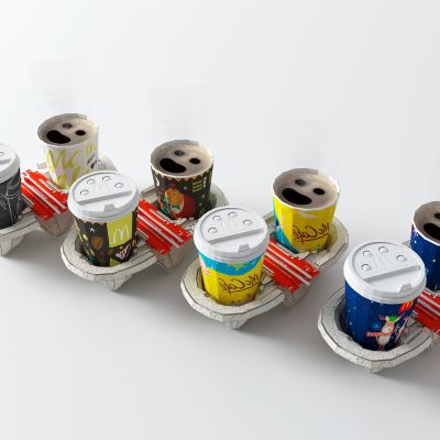 现代麦当劳 饮料杯