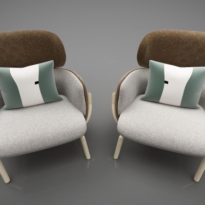 现代风格单人沙发