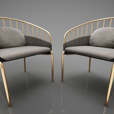 现代风格单人沙发