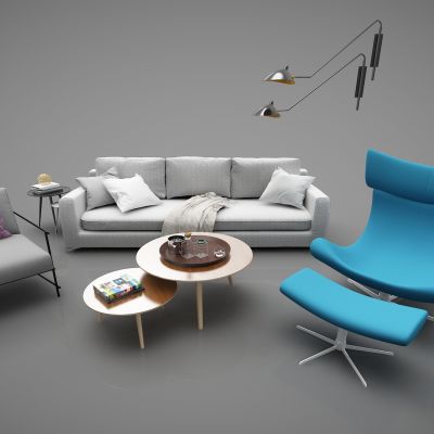 现代风格沙发组合
