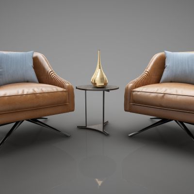 现代风格单人沙发