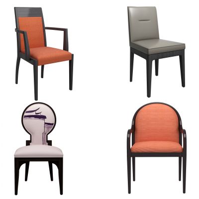 新中式餐椅组合