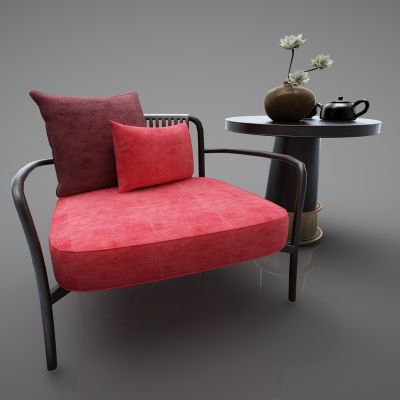 现代风格单人沙发15(2016)