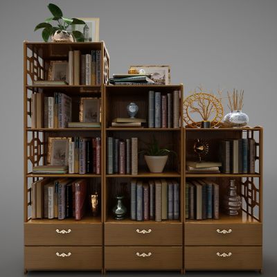 现代风格书架34(2016)