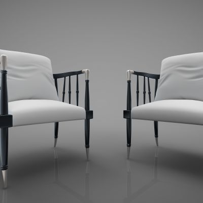 现代风格单人沙发28(2016)