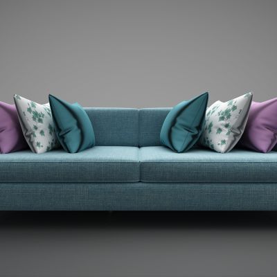 现代风格双人沙发190(2016)