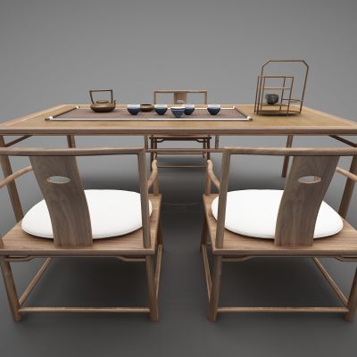 新中式风格书桌00001159(2016)