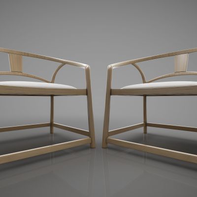 新中式风格单人椅99(2016)