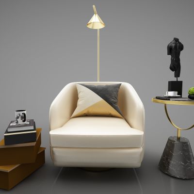 现代风格单人沙发212(2016)