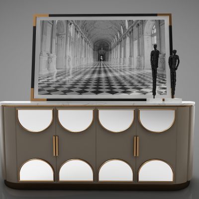 现代风格装饰柜237(2016)