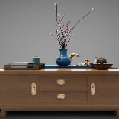 新中式风格装饰柜00001121(2016)