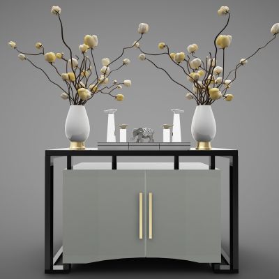 新中式风格装饰柜326(2016)