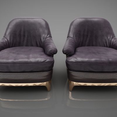 现代风格单人沙发