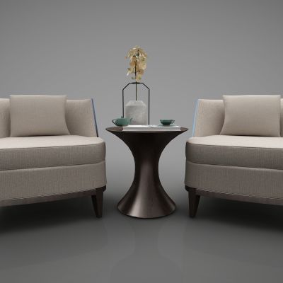 现代风格单人沙发221(2016)