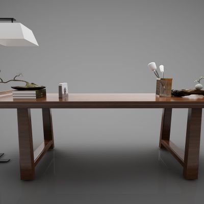 新中式风格书桌00001156(2016)