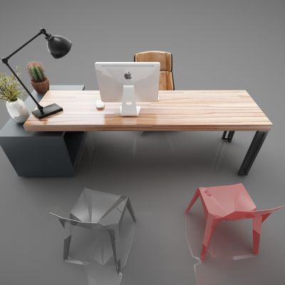 现代风格办公桌