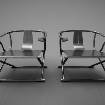 新中式风格官帽椅134(2016)