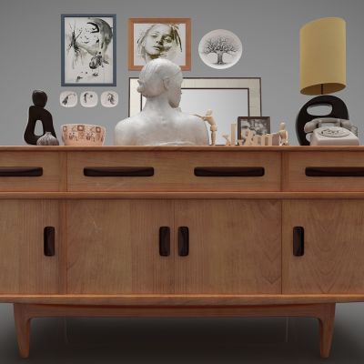 现代风格装饰柜