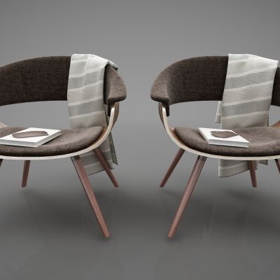 现代风格沙发3D模型