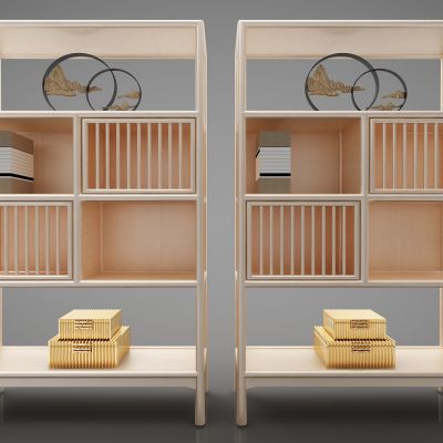 新中式风格装饰柜39(2016)