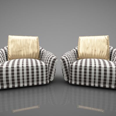 现代风格单人沙发147(2016)