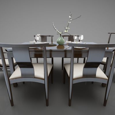 新中式风格餐桌258(2016)