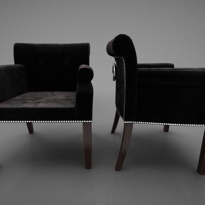 现代风格单人沙发