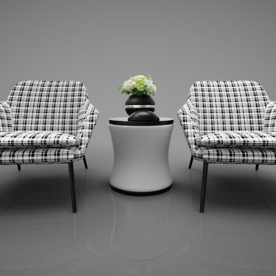 现代风格单人沙发214(2016)