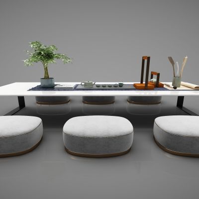 新中式风格茶桌